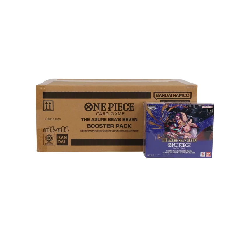 one piece tcg op 14 the azure sea s seven sealed case