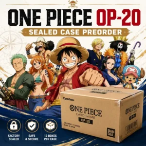 one piece tcg op 20 sealed case