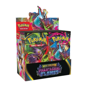 pokemon mega evolutions phantasmal flames booster box